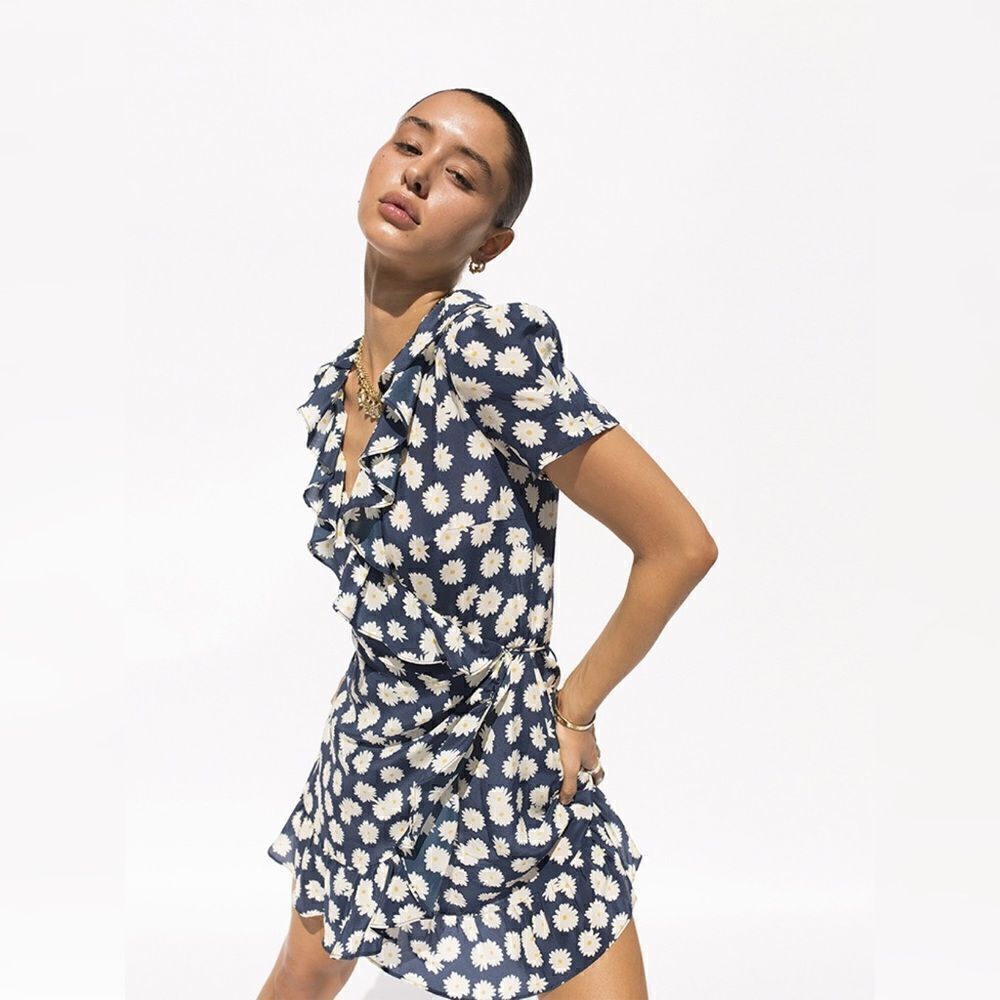 Réalisation Par Valentina Daisy Print Dress